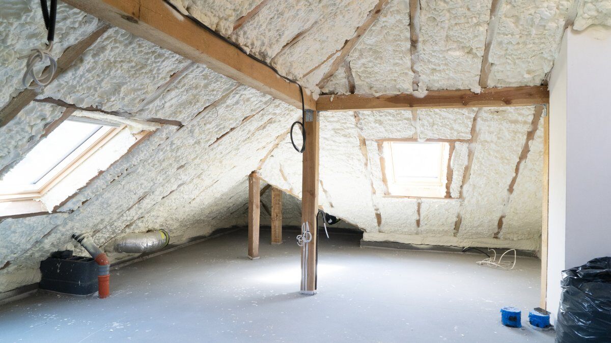 Tagetage under ombygning