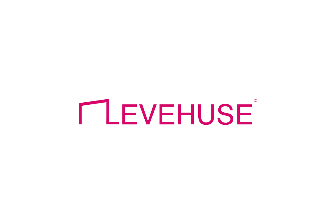 Levehuse logo website