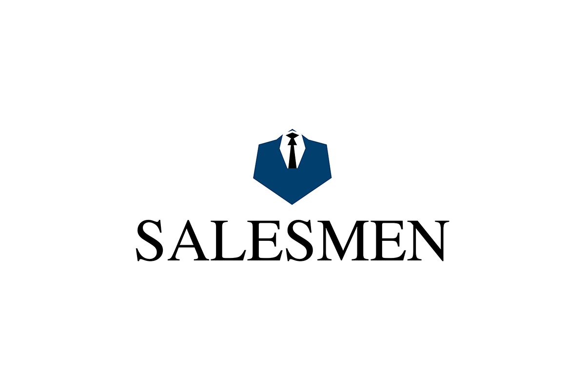 Salesmen logo web hvid